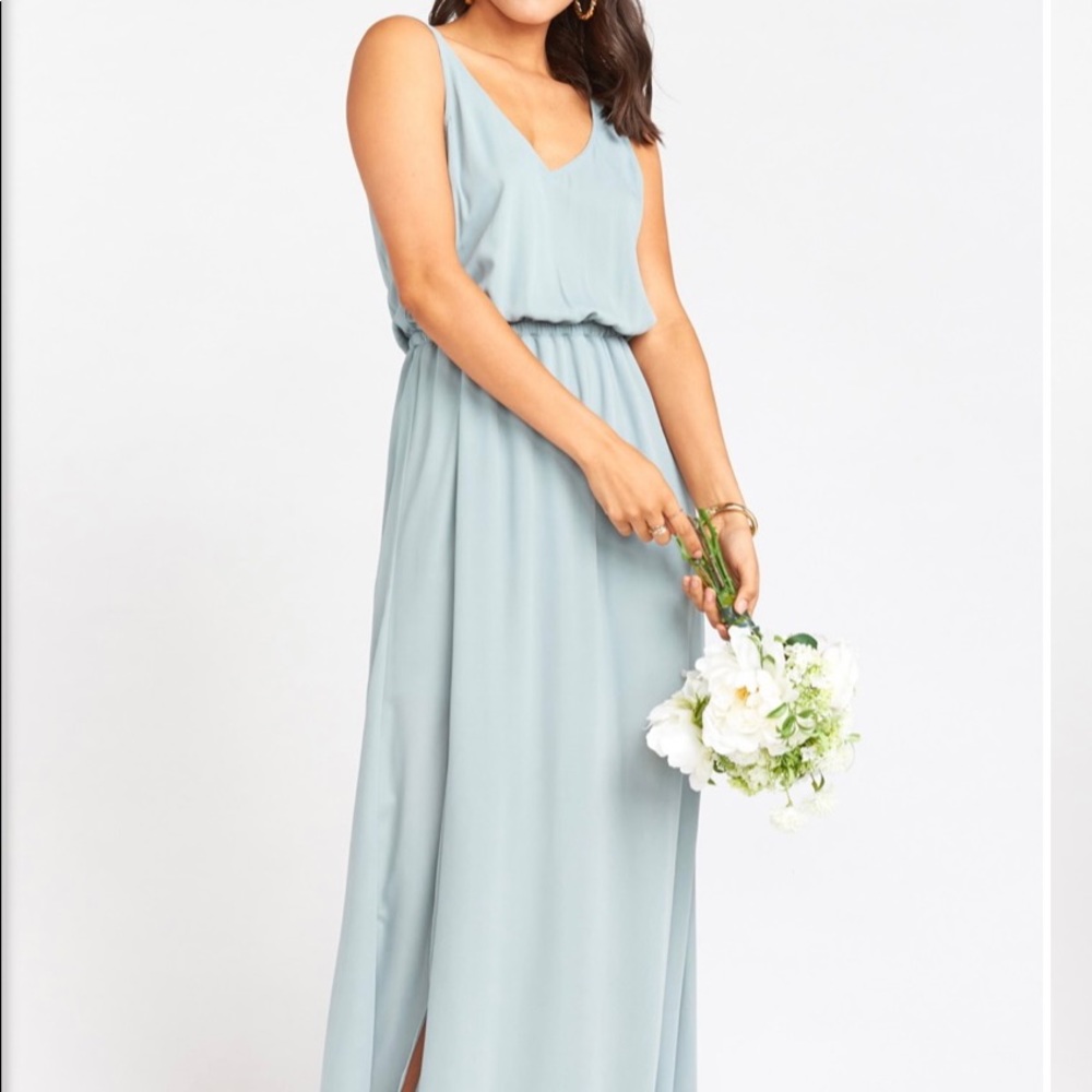 XS SMYM Kendall Maxi Dress- Silver Sage